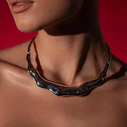 Aro liso banho em ródio branco