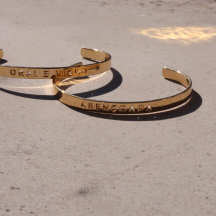 Braceletes da Fé    Banho em Ouro 18K